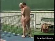 Секс на теннисном корте онлайн